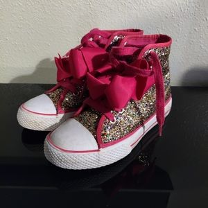 JoJo Siwa 2.5 Girls Shoes Glitter Bows Pink